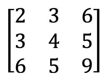 simetrik matrisin tersi